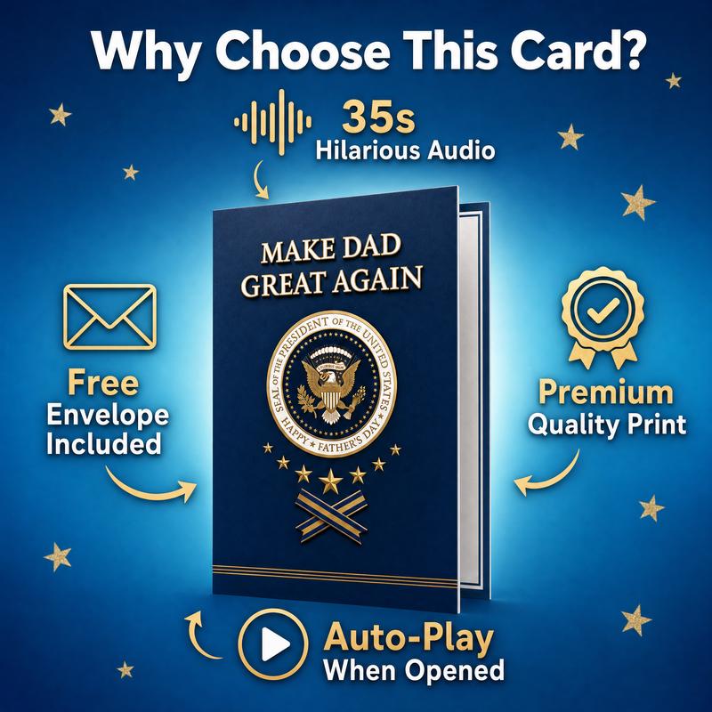 The Funniest Father's Day Card™ (35-Second Voice Message)