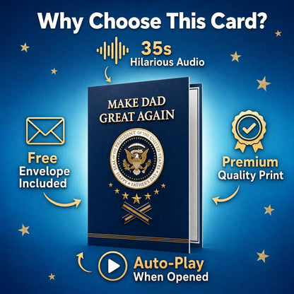 The Funniest Father's Day Card™ (35-Second Voice Message)